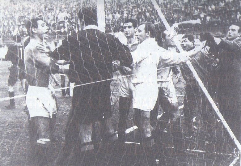 1962 4 marzo Lazio-Napoli 0-0 Rete Seghedoni annullata 1wtm